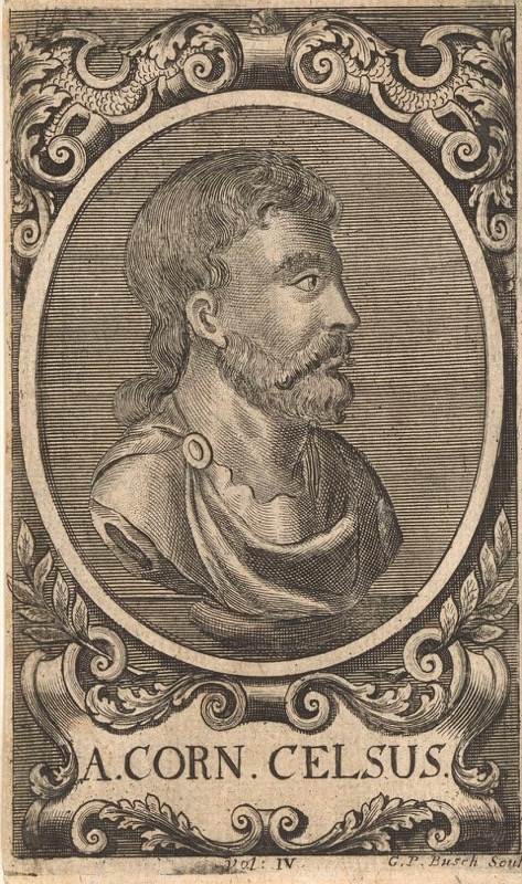 Portret van Aulus Cornelius Celsus, RP-P-1908-2809 (Aulus Cornelius Celsus)
