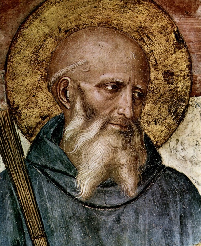 Crucifixion with Saints (Benedict of Nursia)