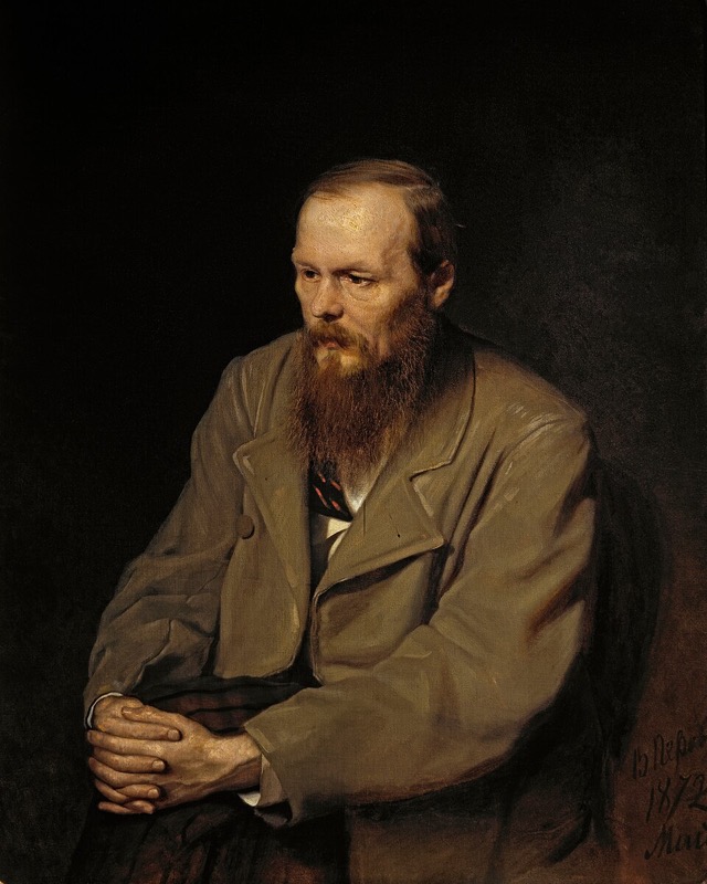 Portrait of Fedor Dostoyevsky (Fyodor Dostoyevsky)