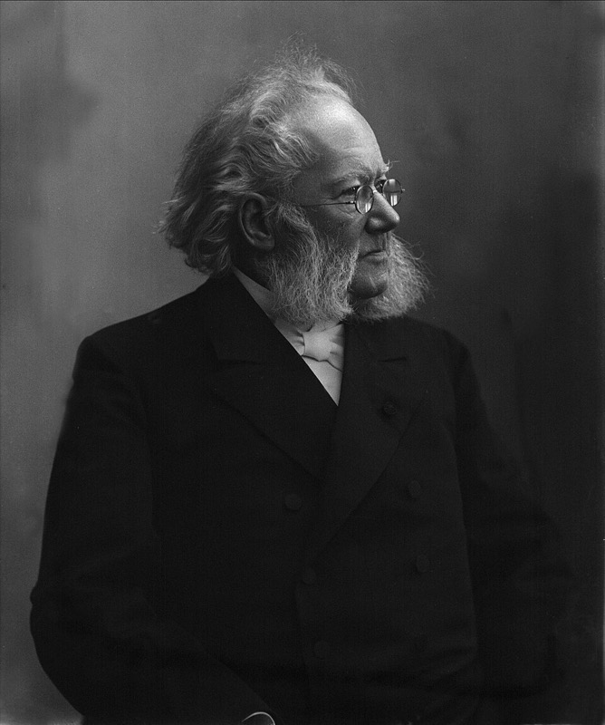 Henrik Ibsen by Gustav Borgen NFB-19778 (Henrik Ibsen)