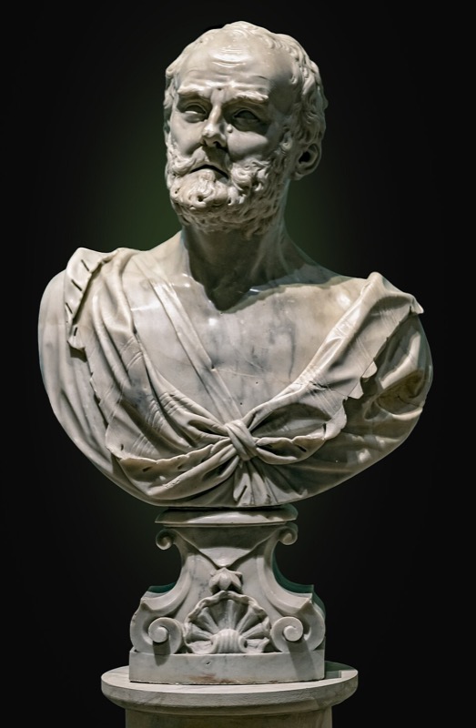 Ca' Rezzonico - Eraclito 1705 - Giuseppe Torretti (Heraclitus)