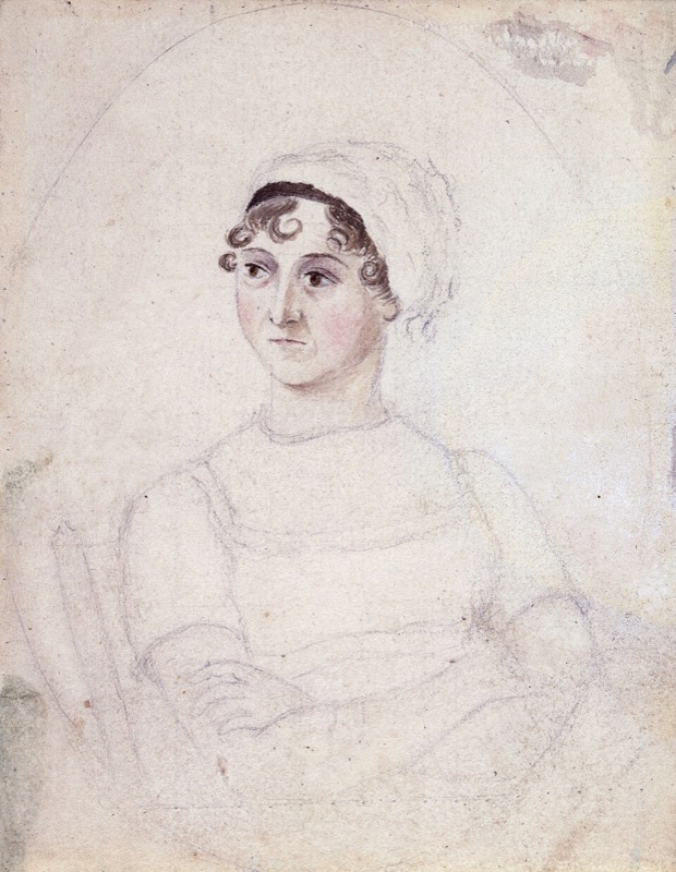 CassandraAusten-JaneAusten(c.1810) hires (Jane Austen)