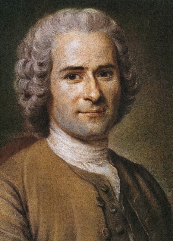Portrait of Jean-Jacques Rousseau (1712–1778) (Jean-Jacques Rousseau)