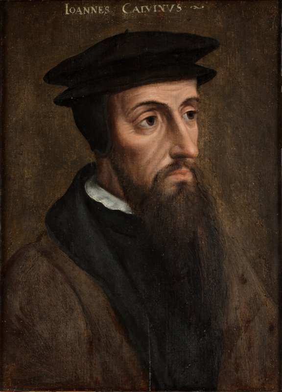 Dutch: Portret van Johannes Calvijn (1509-1564) Portrait of John Calvin (John Calvin)