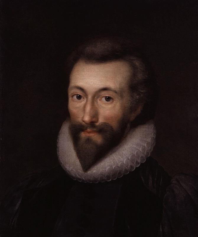 John Donne (copy after an original of 1616) (John Donne)