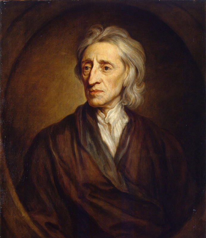 Portrait of John Locke (John Locke)