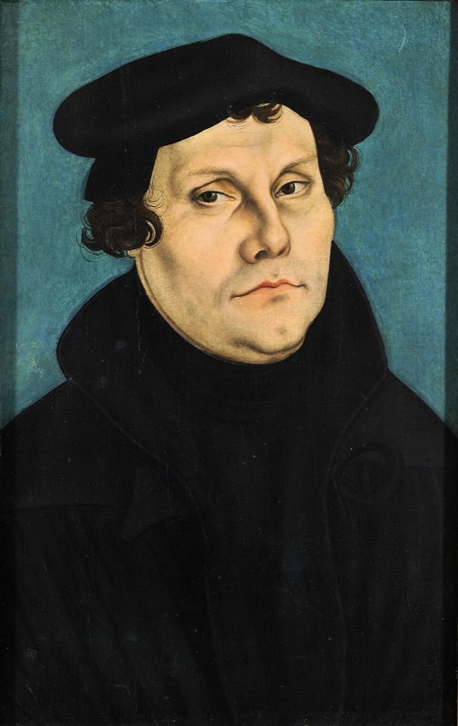 Portrait of Martin Luther (Martin Luther)