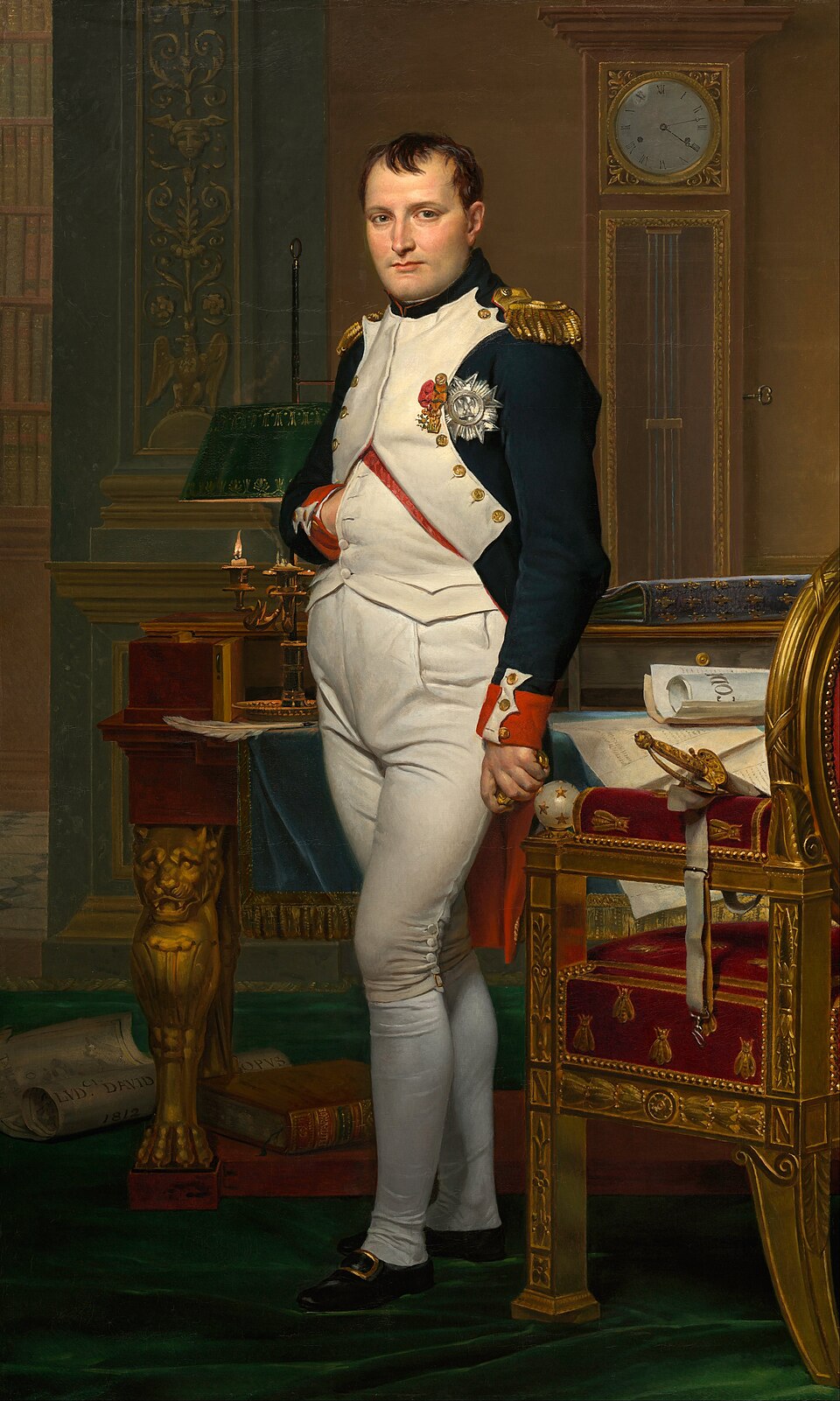 The Emperor Napoleon in His Study at the Tuileries (Napoleon Bonaparte)