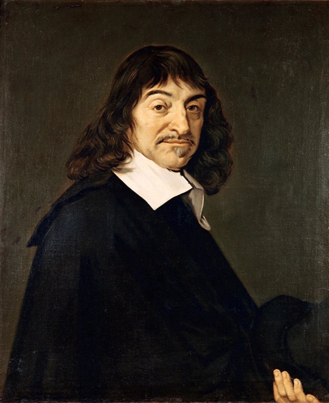 Portrait of the French philosopher and mathematician René Descartes (1596-1650) (Rene Descartes)
