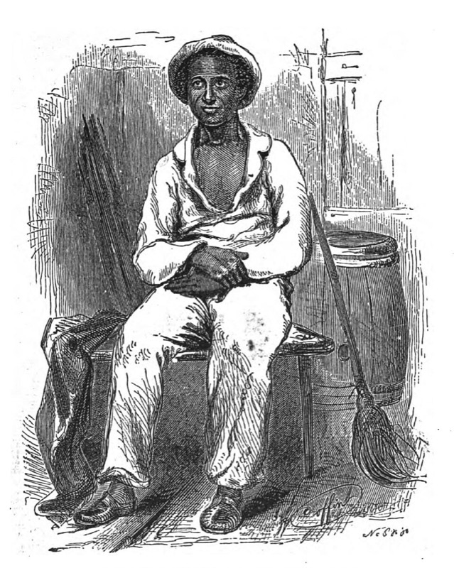 Portrait of Solomon Northup.