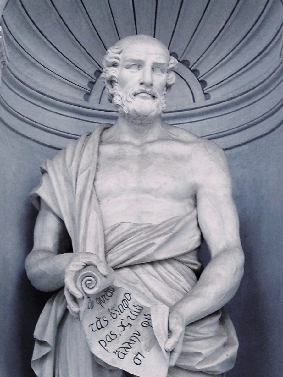 Teofrasto Orto botanico detail (Theophrastus)
