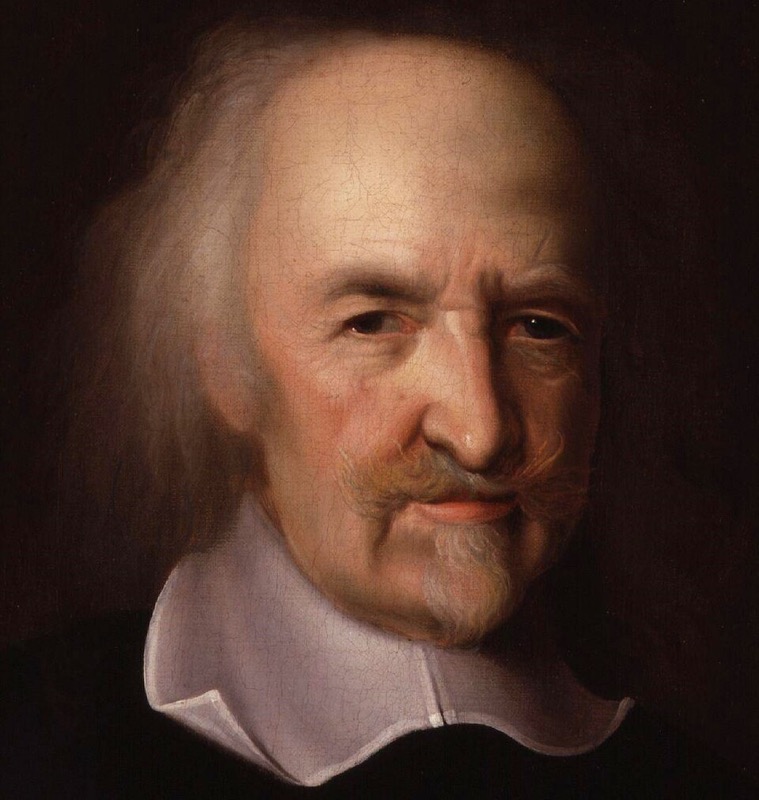 Thomas Hobbes (copy after an original of c.1669–1670) (Thomas Hobbes)