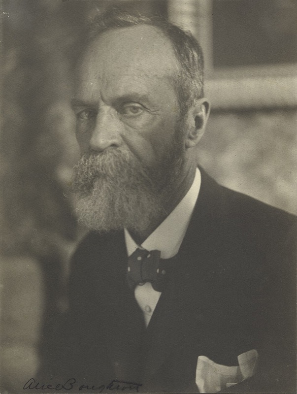 William James by Alice M. Boughton, c. 1907, platinum print, from the National Portrait Gallery - NPG-NPG 87 37James-000001 (cropped) (William James)