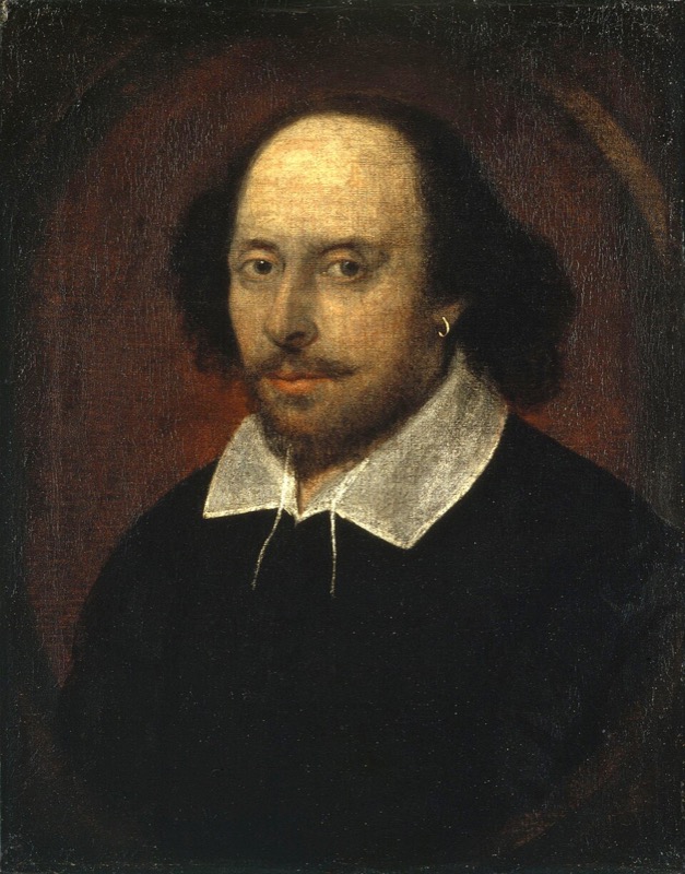 Portrait of William Shakespeare (1564-1646) (William Shakespeare)
